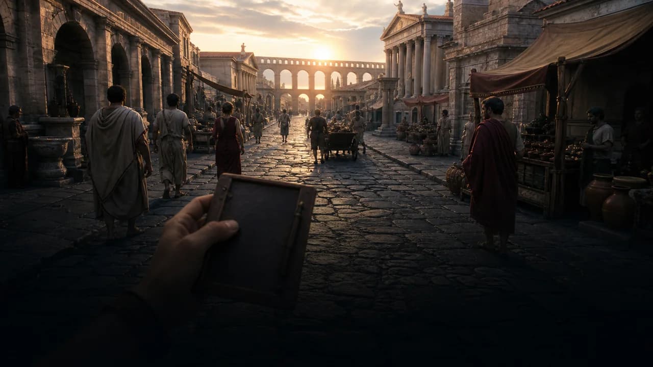 History POV faceless reel example